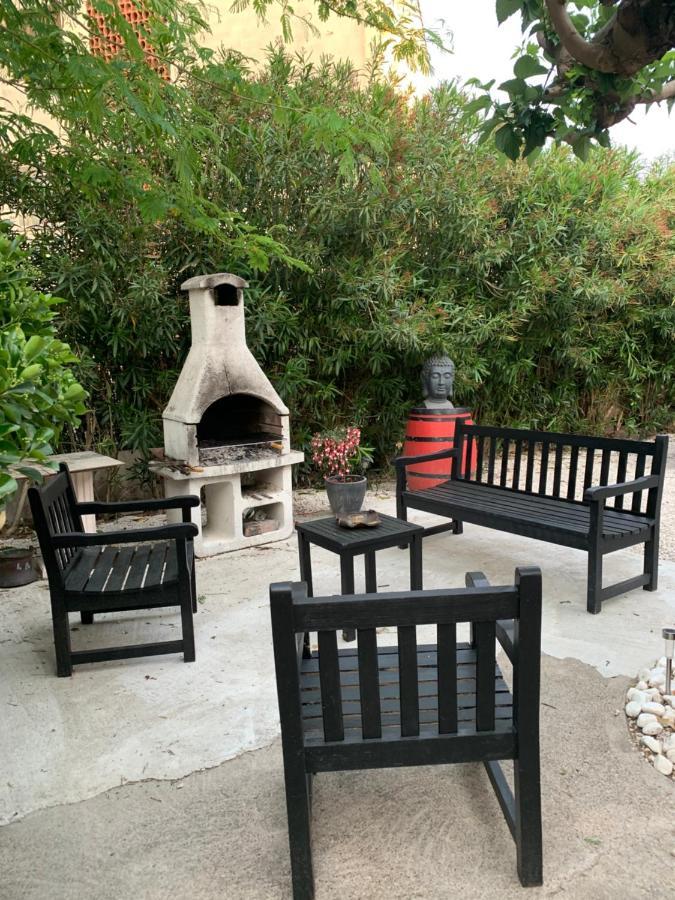 Les Dahlias Appartement 4 Personnes Jacuzzi Barbecue Jardin Arbore Climatise Agde Exterior photo